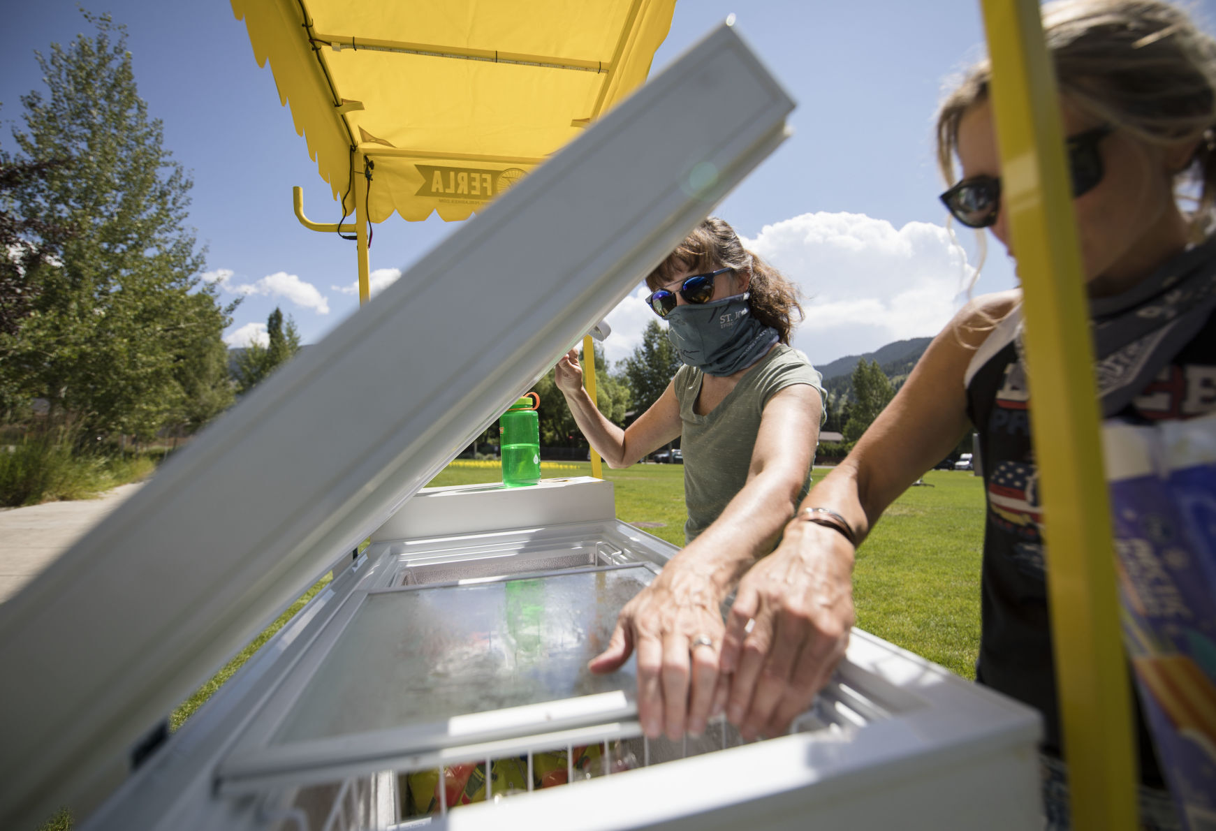 Free ice cream e-bike spreads joy around Jackson